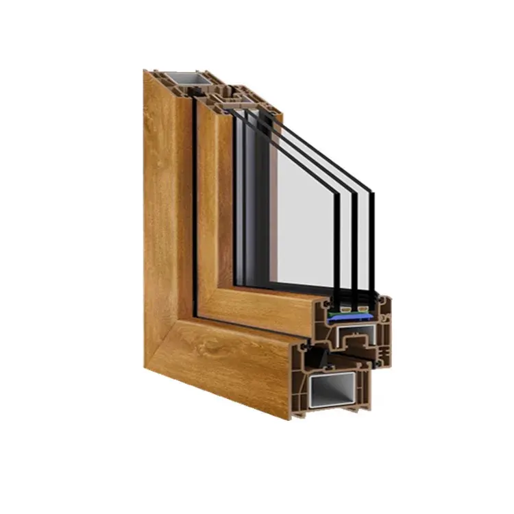 Commercial UPVC glazing project using Three Diamond UPVC sections