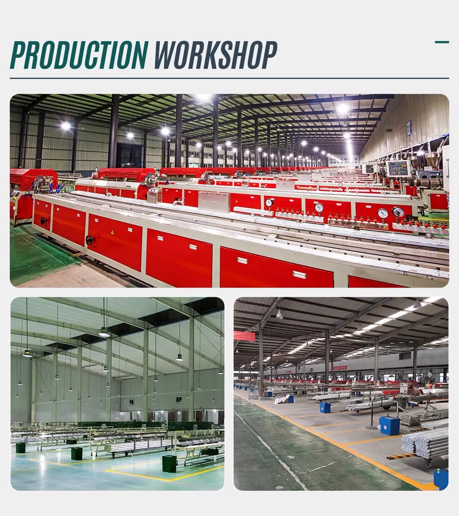 UPVC window frames fabricated from wholesale UPVC profiles